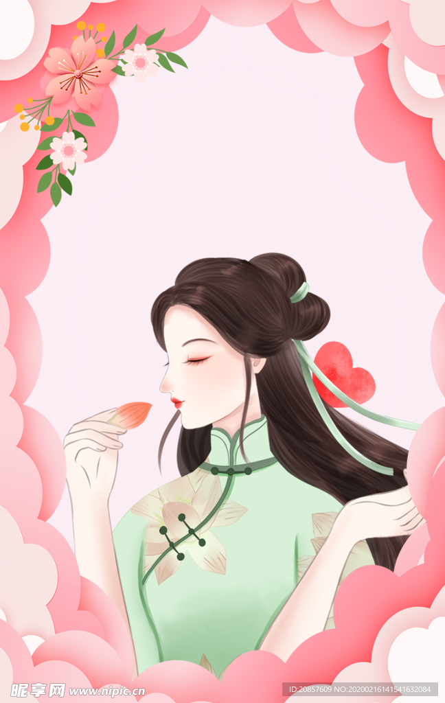 唯美插画