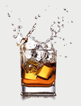 迸溅酒杯