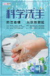 预防冠状肺炎流感病毒海报
