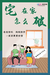 预防冠状肺炎流感病毒海报