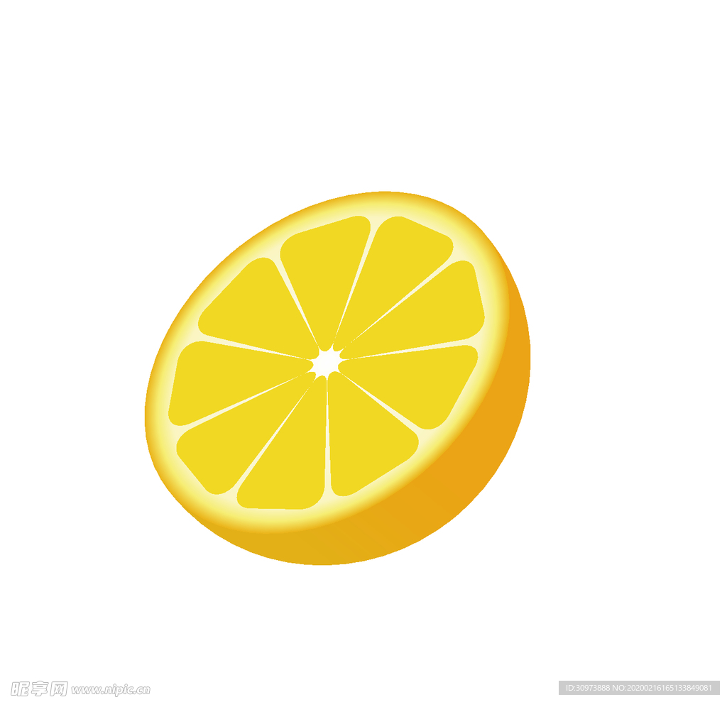 手绘柠檬