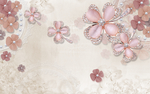 现代简约抽象花纹