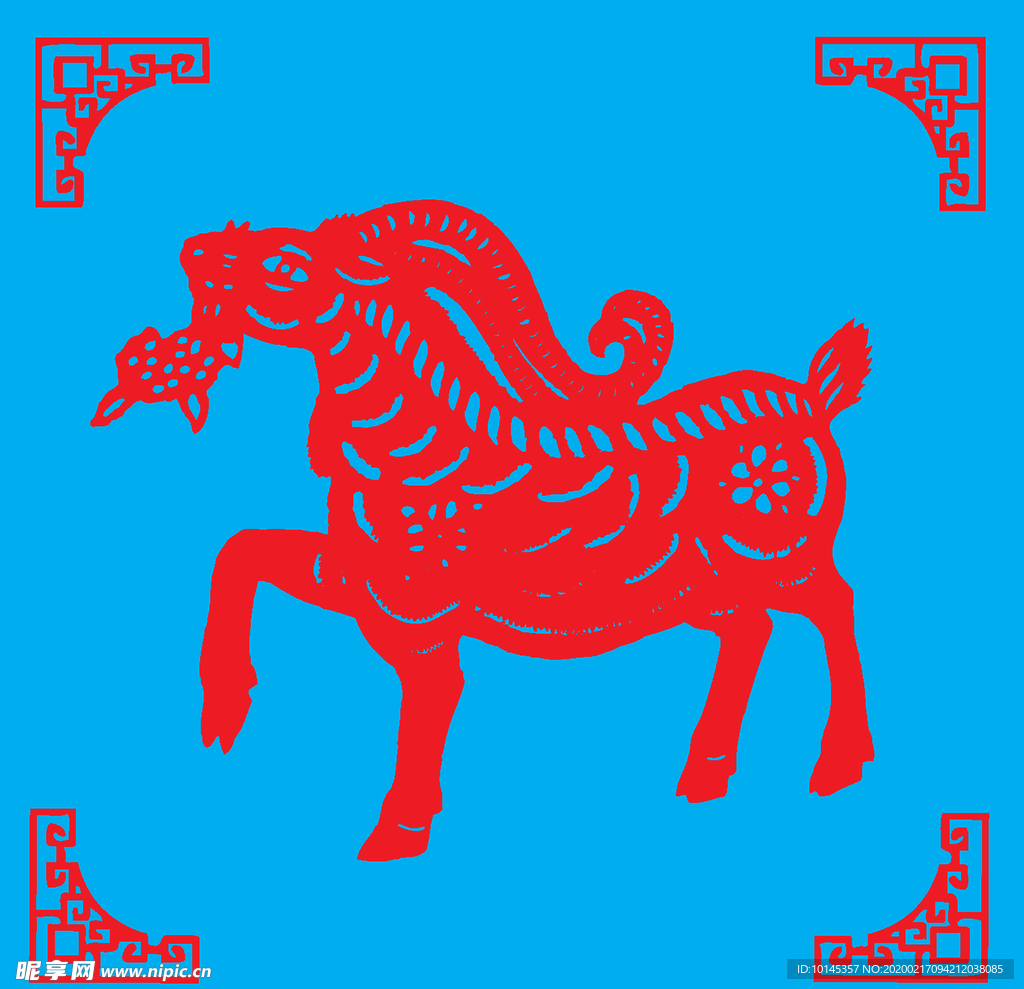 羊剪纸