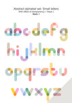 卡通字母