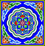 传统纹样 藻井纹 清代 复古