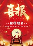 喜报海报