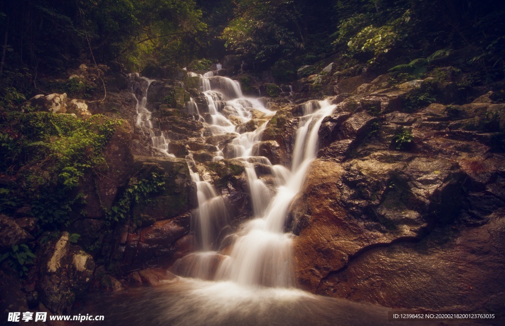 瀑布美景