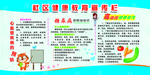 社区健康教育宣传栏