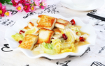 白菜煎豆腐