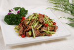 小炒黄牛肉