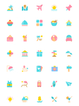旅游类icons
