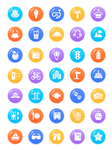 旅游类icons
