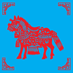 马剪纸