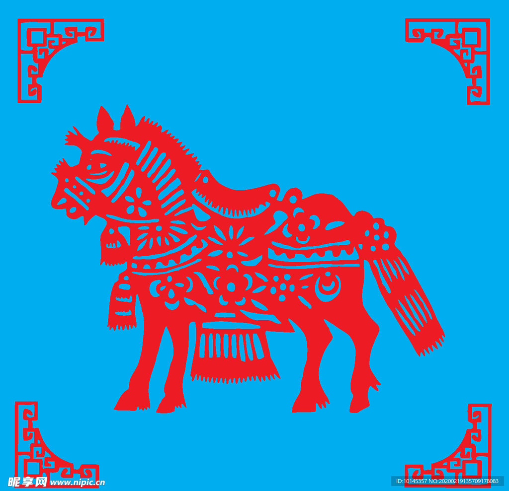 马剪纸
