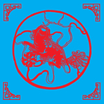 舞狮剪纸