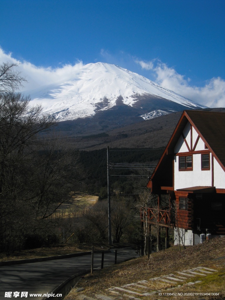 美丽的富士山