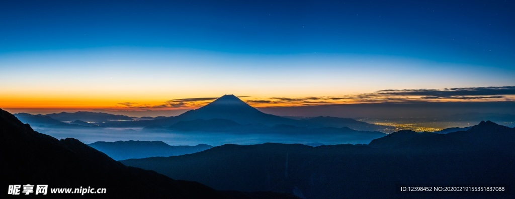 美丽的富士山