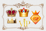 皇冠  VIP  边框