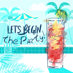 创意夏季派对酒