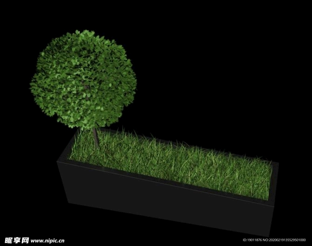 花草模型 植物模型 花卉模型