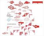 云纹 传统边框