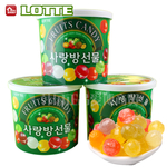 韩国乐天爱心球糖水果糖