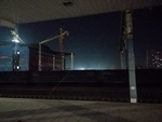 火车站晚图片