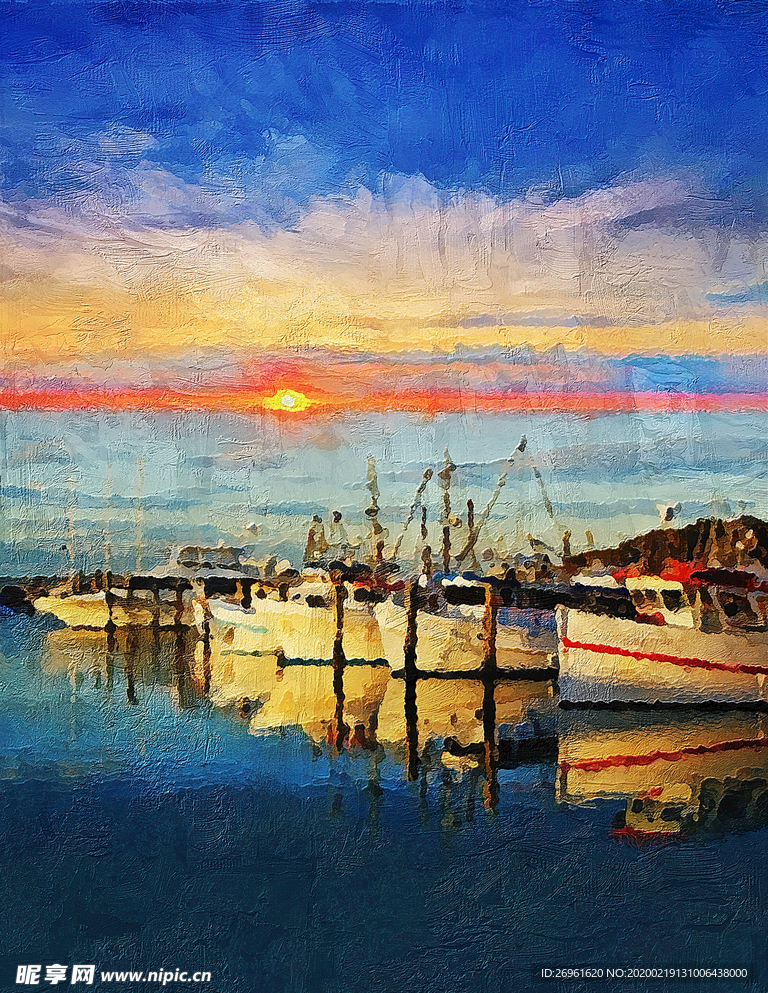 油画