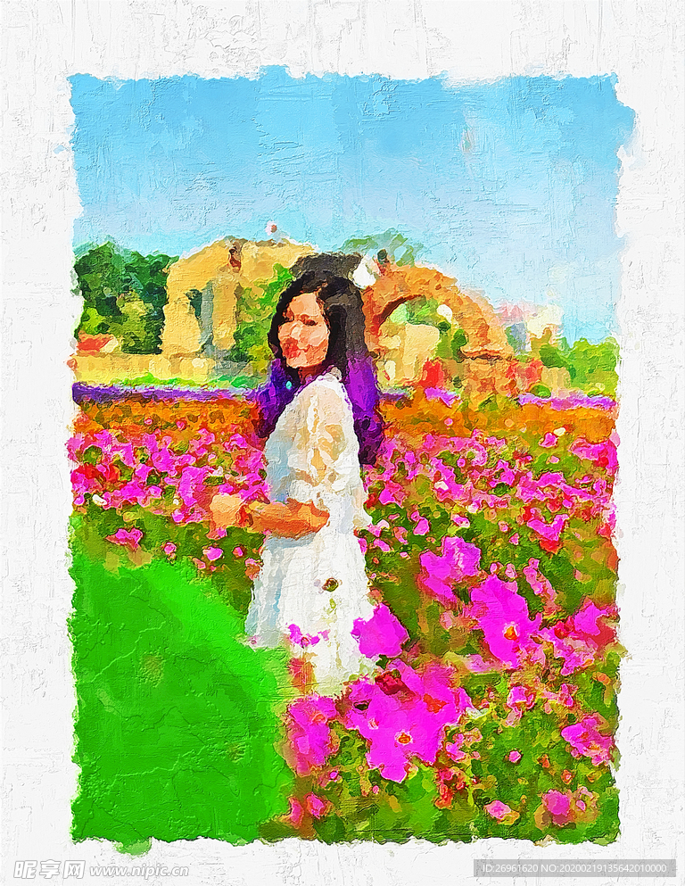 油画