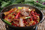 干锅仔牛肉