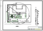 钻孔灌注桩开挖基坑施工平面图