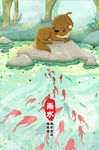 春天手绘海报