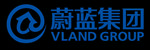 蓝色图文蔚蓝LOGO