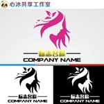 美容美发logo