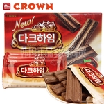 韩国可瑞安榛子黑巧克威化饼干