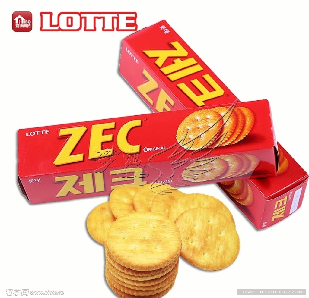 lotte乐天ZEC小杰克饼干