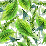 彩绘热带植物