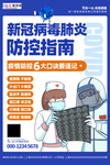 预防冠状肺炎流感病毒海报