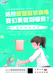 预防冠状肺炎流感病毒海报