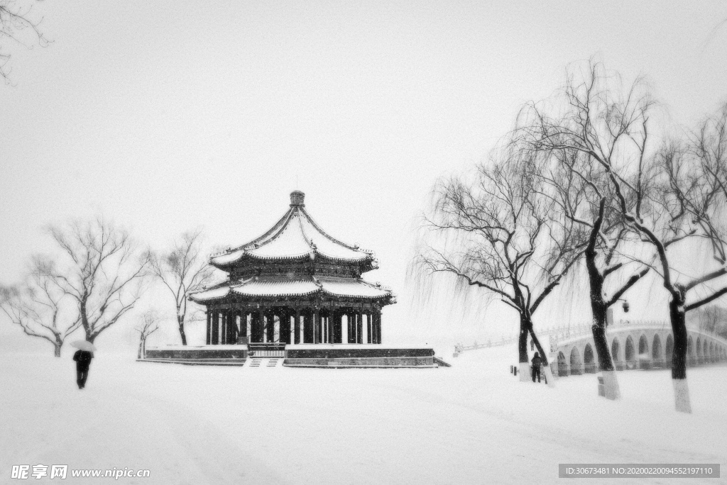 大雪古建筑