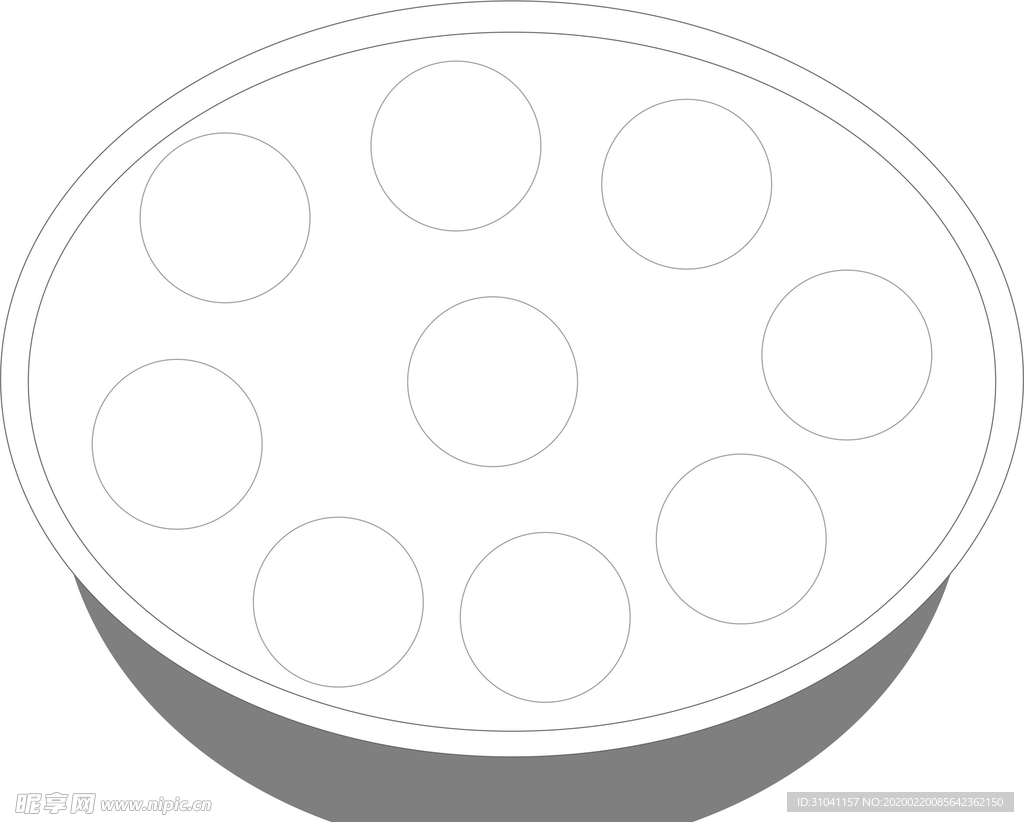 汤圆插画