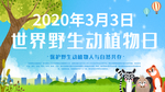 世界野生动植物日 主题海报