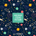 精致 12星座无缝 背景