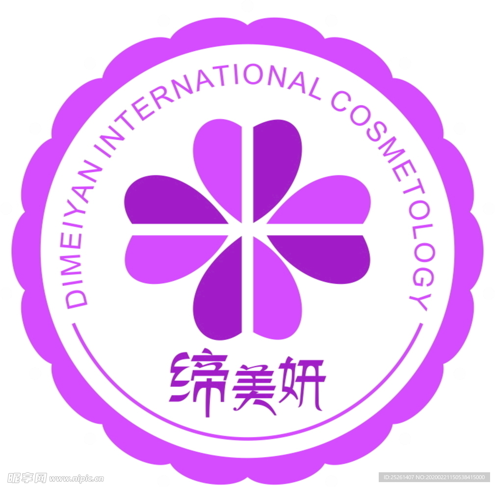 缔美妍logo