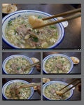 中华美食羊肉泡馍视频拍摄
