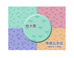 传统云水纹