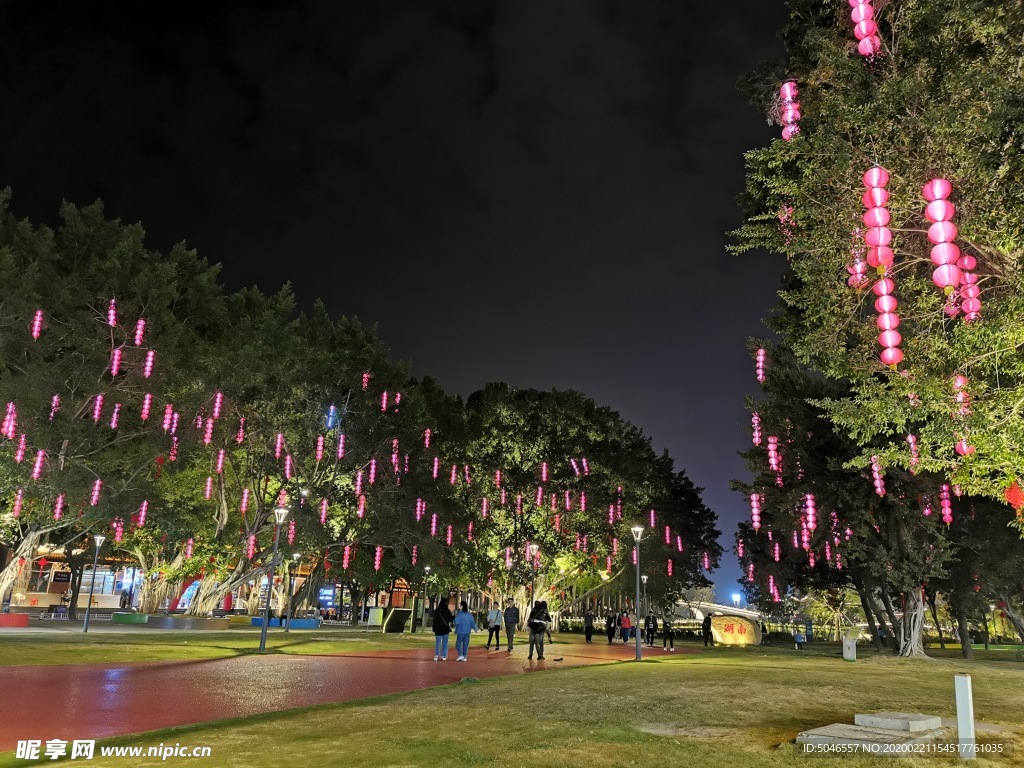 文化公园夜景