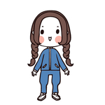 可爱人物形象插画