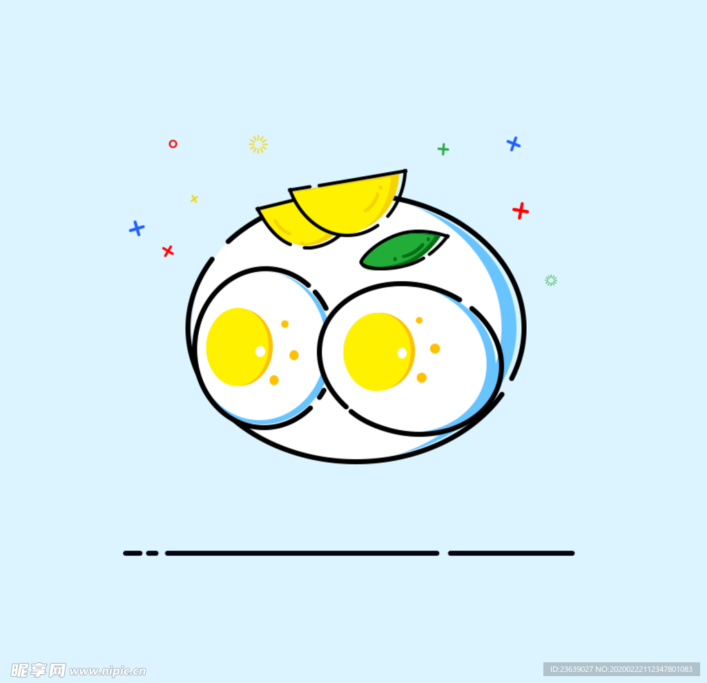 MBE插画 食物