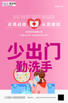 预防冠状肺炎流感病毒海报